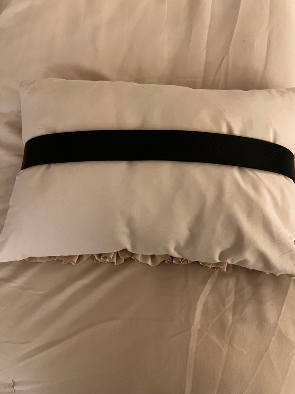 Ralph Lauren Black Patent Wide Waist Belt with Gold-Tone Accents - Picture 5 of 6